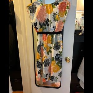 ZARA Floral midi dress